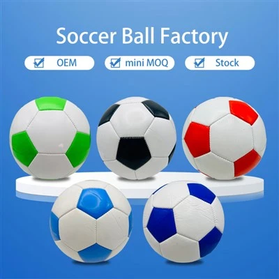 Trainingsmaschine zum Nähen eines Fußballs